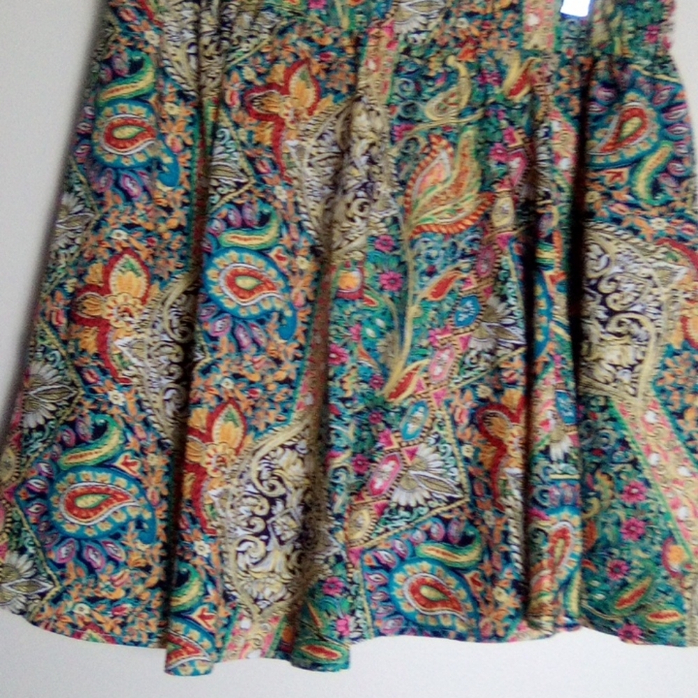 Floral Patterned Skirt SIZE XXL - Picture 5 of 8